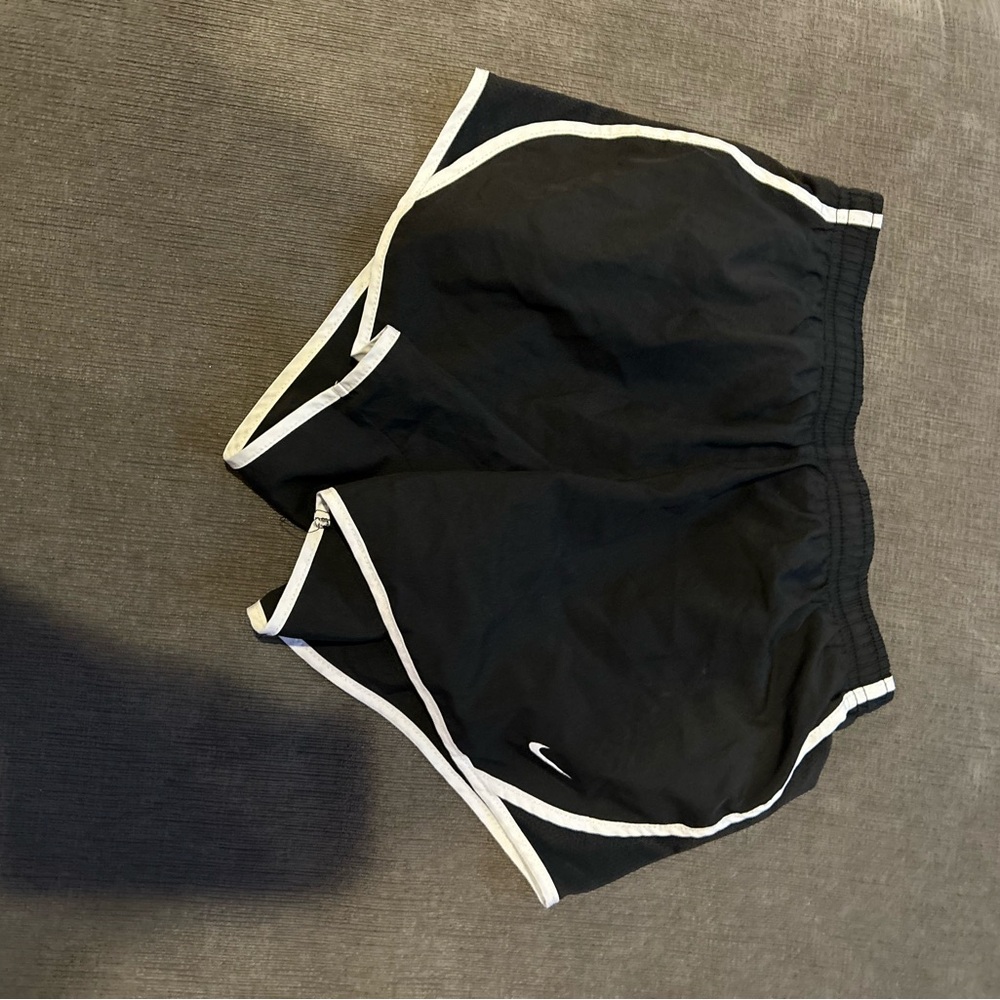 Nike Black and White Athletic Shorts